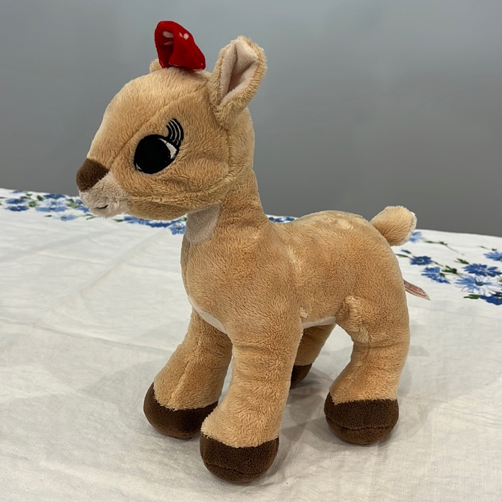 Clarice Rudolph the Red-Nosed Reindeer Stuffed Toy